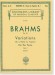 Brahms Variations on a Theme by Paganini, for the Piano, Op. 35 Book Ⅰ