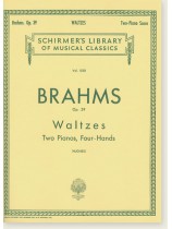 Brahms Waltzes Op. 39 Two Pianos, Four-Hands Brahms Waltzes Op. 39 Two Pianos, Four-Hands