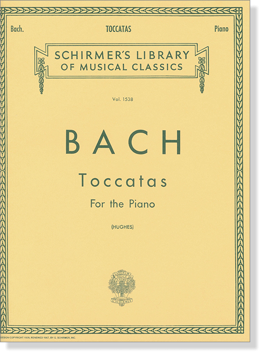 Bach Toccatas for The Piano (Hughes)