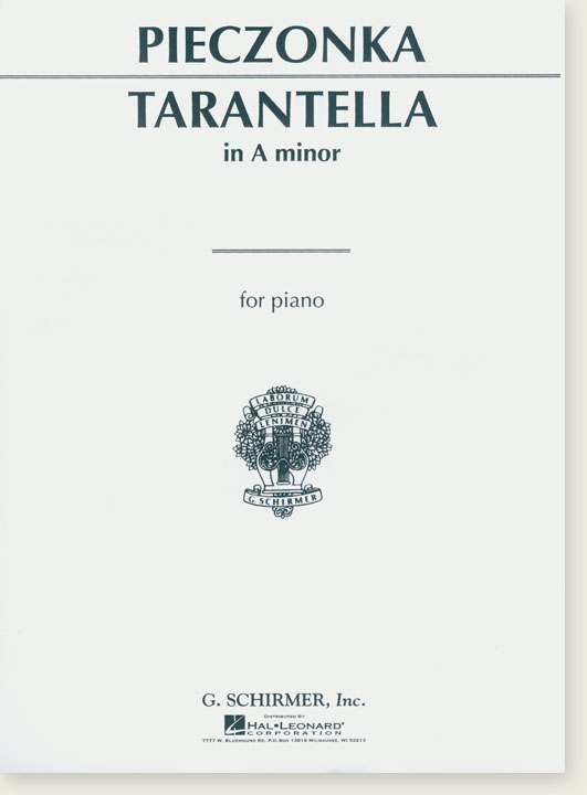 Pieczonka Tarantella in A minor for Piano