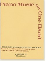 Piano Music for One Hand by Raymond Lewenthal Piano Music for One Hand by Raymond Lewenthal