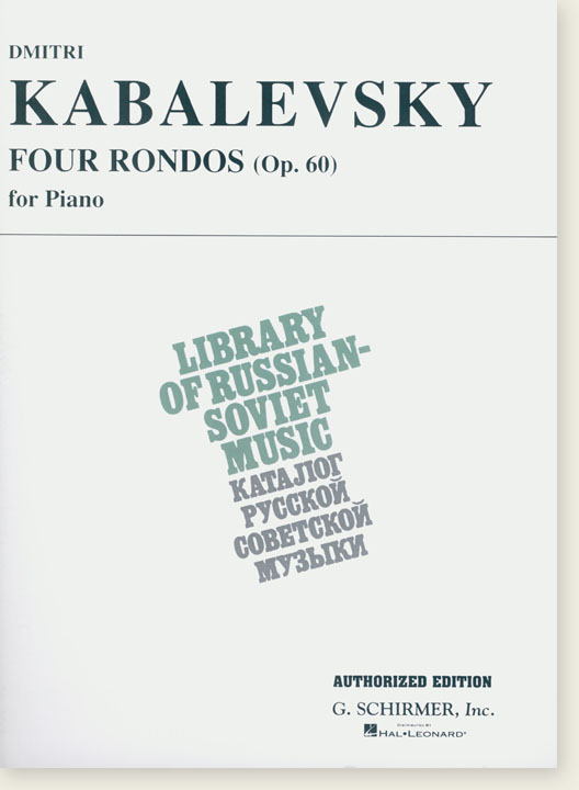 Kabalevsky Four Rondos (Op. 60) for Piano