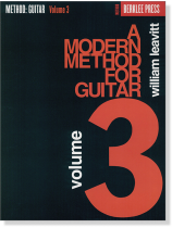 A Modern Method for Guitar: Volume 3 A Modern Method for Guitar: Volume 3