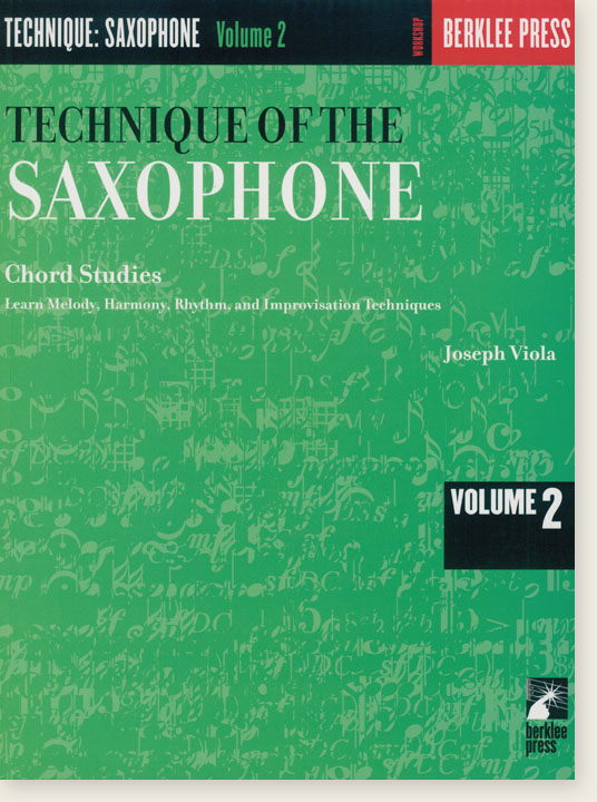 Technique of the Saxophone – Volume 2 Chord Studies