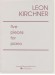 Leon Kirchner Five Pieces for Piano