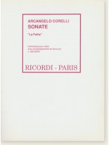 Arcangelo Corelli Sonate "La Follia" Harmonisée pour Violon avec Accompagnement de Piano par J. Salmon Arcangelo Corelli Sonate "La Follia" Harmonisée pour Violon avec Accompagnement de Piano par J. Salmon