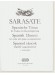 Sarasate Spanish Dances for Violin with Piano Accompaniment 2: Habanera