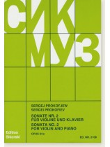 Sergei Prokofiev Sonata No. 2 Opus 94a for Violin and Piano