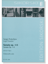 Sergei Prokofiev【Sonata Op. 115】(Norbert Hilgerfor) Violoncello Solo Sergei Prokofiev【Sonata Op. 115】(Norbert Hilgerfor) Violoncello Solo