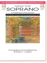 Arias for Soprano – Complete Package  with Diction Coach and Accompaniment CDs