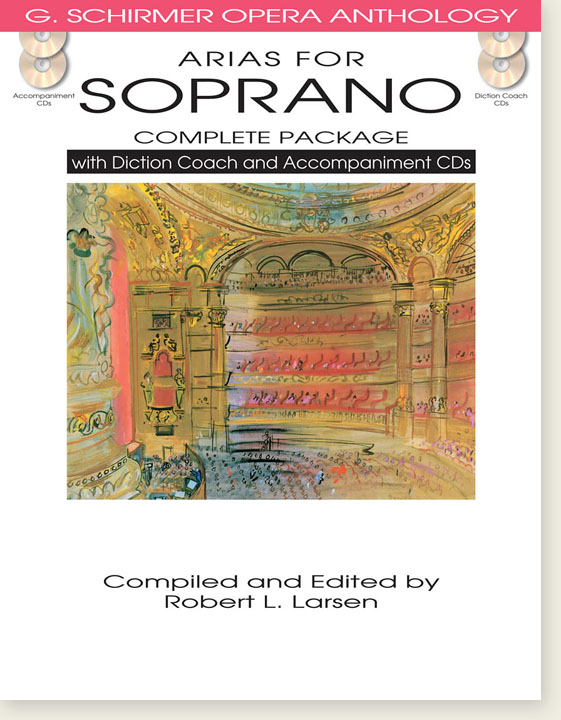 Arias for Soprano – Complete Package  with Diction Coach and Accompaniment CDs