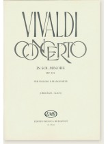Vivaldi Concerto in Sol Minore RV 334 per Violino e Pianoforte  (Országh-Nagy)