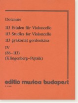 Dotzauer 113 Studies for Violoncello Ⅳ (86 - 113) Dotzauer 113 Studies for Violoncello Ⅳ (86 - 113)