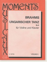 Brahms Ungarischer Tanz Nr. 5 für Violine und Klavier