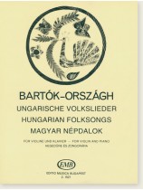 Bartók-Országh Hungarian Folksongs for Violin and Piano