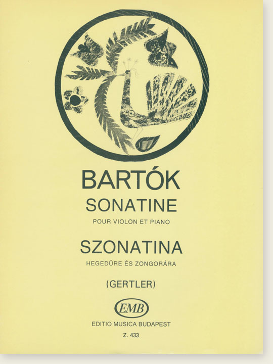 Bartók Sonatine pour Violin et Piano