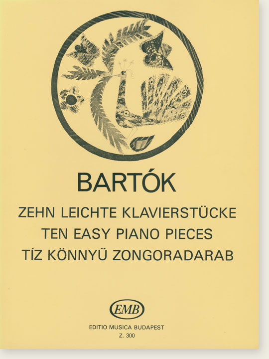Béla Bartók Ten Easy Piano Pieces