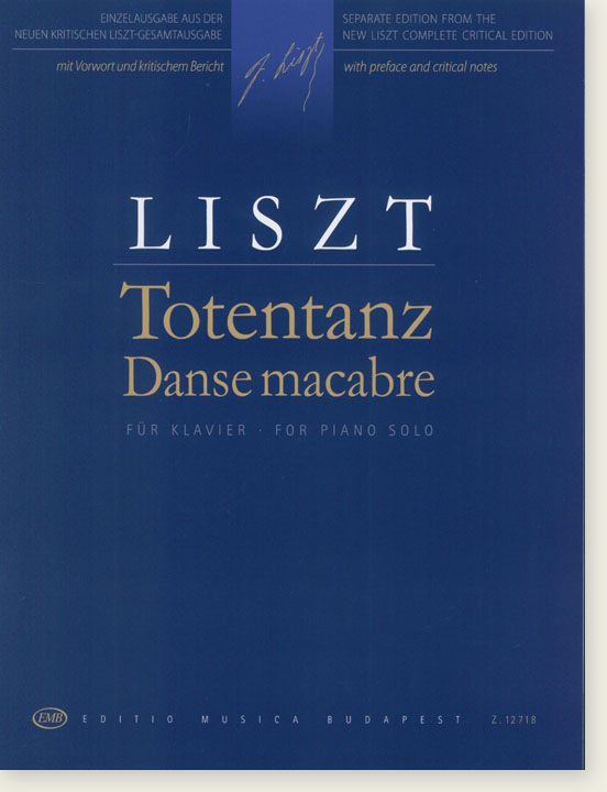 Liszt【Totentanz】For Piano Solo