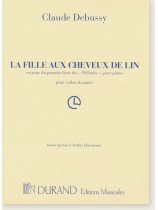 Claude Debussy La Fille aux Cheveux de Lin pour Violon & Piano