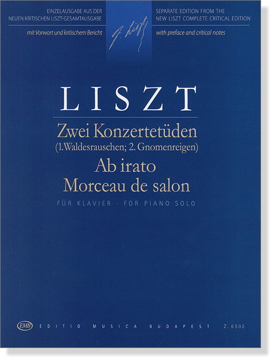 Liszt: Zwei Konzertetüden für Klavier