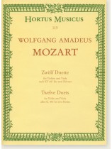 Mozart Twelve Duets for Violin and Viola K. 487  Mozart Twelve Duets for Violin and Viola K. 487