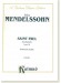 Mendelssohn Saint Paul An Oratorio Opus 36 Miniature Score