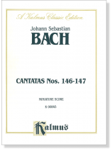 Bach【Cantatas Nos. 146-147】 Miniature Score Bach【Cantatas Nos. 146-147】 Miniature Score