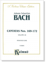 Bach【Cantatas Nos. 169-172】 Volume 46 , Miniature Score Bach【Cantatas Nos. 169-172】 Volume 46 , Miniature Score