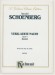 Schoenberg Verkläerte Nacht , Opus 4 Sextet Miniature Score