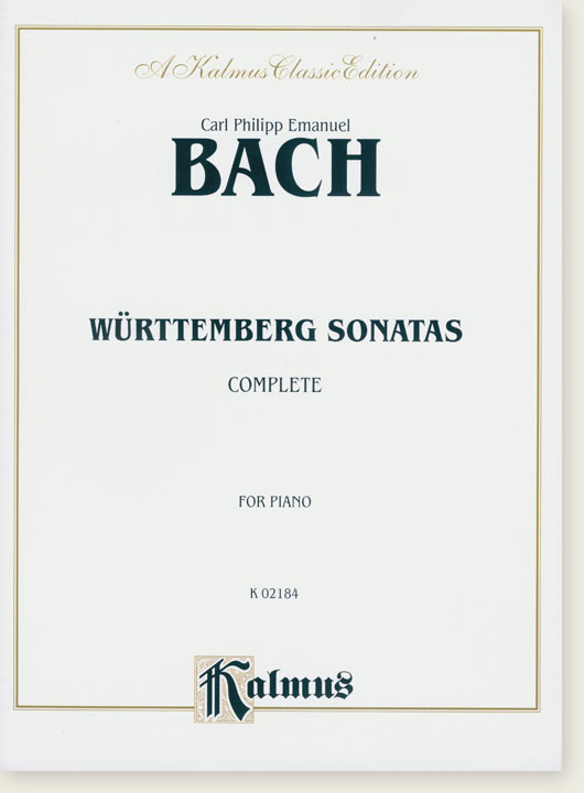 C. P. E. Bach Württemberg Sonatas Complete for Piano