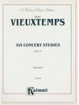 Vieuxtemps Six Concert Studies Opus 16 for Violin
