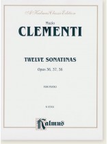 Clementi Twelve Sonatinas Opus 36, 37, 38 for Piano Clementi Twelve Sonatinas Opus 36, 37, 38 for Piano