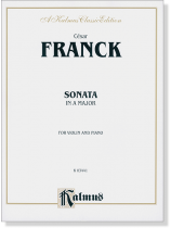 Franck【Sonata in A Major】for Violin and Piano