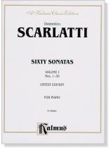 Scarlatti Sixty Sonatas Volume Ⅰ Nos. 1-30 Urtext Edition Scarlatti Sixty Sonatas Volume Ⅰ Nos. 1-30 Urtext Edition