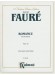 Fauré Romance Urtext Edition Opus 28 for Violin and Piano