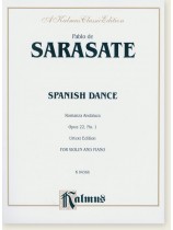 Sarasate Spanish Dances Romanza Andaluza Opus 22 No. 1 Urtext Edition for Violin and Piano Sarasate Spanish Dances Romanza Andaluza Opus 22 No. 1 Urtext Edition for Violin and Piano
