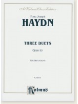 Haydn Three Duets Opus 99 for Two Violins Haydn Three Duets Opus 99 for Two Violins