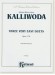 Kalliwoda Three Very Easy Duets Opus 178 for Two Violins