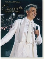 Andrea Bocelli Concerto One Night in Central Park Piano, Voice and Guitar