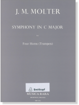 J. M. Molter Symphony in C Major for Four Horns(Trumpets)