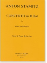 Anton Stamitz Concerto in B flat for Viola & Piano Reduction