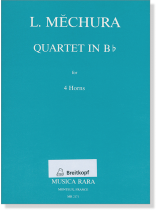 L. Měchura Quartet in B♭ for 4 Horns