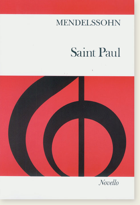 Mendelssohn Saint Paul An Oratorio in Vocal Score