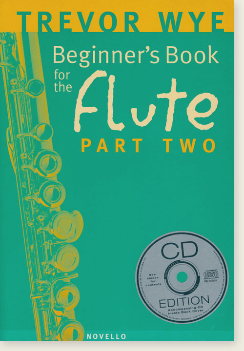 Trevor Wye Beginner's Book for the Flute Part Two CD Edition