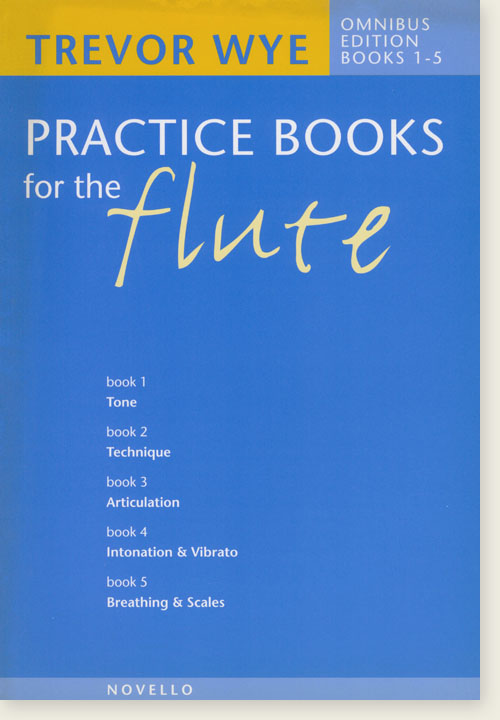 Trevor Wye Practice Book for the Flute Omnibus Edition Books 1-5