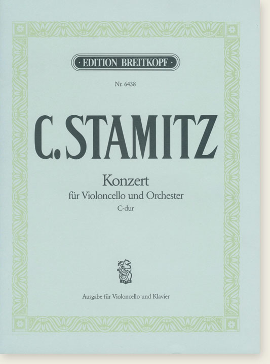 C. Stamitz Konzert für Violoncello und Orchester C-dur Ausgabe für Violoncello und Klavier