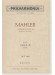 Mahler Symphonie Ⅲ (Revidierte Fassung)／マーラー 交響曲第三番 (改訂版)