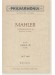 Mahler Symphonie Ⅲ (Revidierte Fassung)/マーラー 交響曲第三番 (改訂版) Mahler Symphonie Ⅲ (Revidierte Fassung)/マーラー 交響曲第三番 (改訂版)