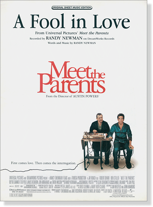 A Fool in Love (from Meet the Parents)  / Original Sheet Music Edition