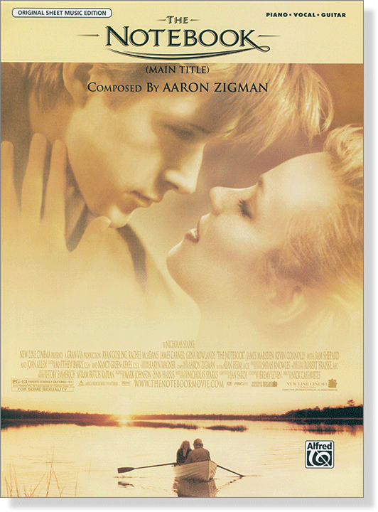 The Notebook (Main Title) Original Sheet Music Edition Piano‧Vocal‧Guitar The Notebook (Main Title) Original Sheet Music Edition Piano‧Vocal‧Guitar